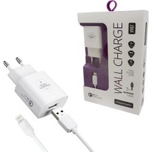 Myglobal 2A (Iphone) USB Kablolu Sarj Seti Powerway X907