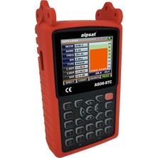 Satfinder Alpsat AS06-STC Satfınder 6 Hd Slım Görüntülü Uydu Bulucu + Kamera Tester Cihazı