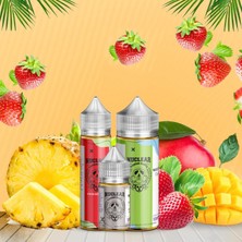 Nuclear Kimya Exotic 30 60 100 ml Dıy Kit Çilek Ananas Mango Ahududu Buz Gıda Aroması ( 6 ml Aroma Içerir )