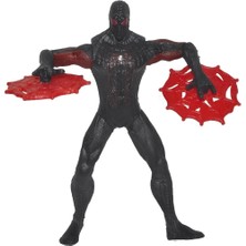 Marvel Eklemli Işıklı Venom Titan Black Spiderman Örümcek Adam Karakter Figür Oyuncak 16 Cm.