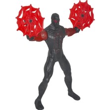 Marvel Eklemli Işıklı Venom Titan Black Spiderman Örümcek Adam Karakter Figür Oyuncak 16 Cm.