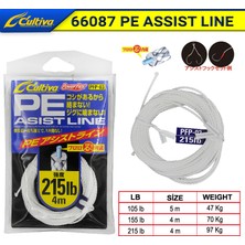 Cultiva 66087 Pe Assist Line 5m White