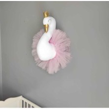 Rose Baby Decor Kuğu Büstü Duvar Dekoru