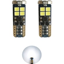 Fardoktoru  T10 LED Park Ampulü 6000K 12SMD W5W Canbus Beyaz