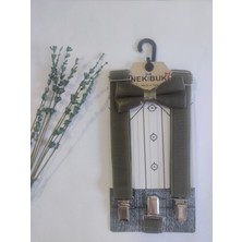 Nekibuki Bebek Lastikli Papyon ve Pantolon Askısı