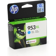 Hp 953XL F6U16AE Mavi Orjinal Kartuş/ Officejet Pro 8210 / 8218 / 8710 / 8715 / 8720 / 8725