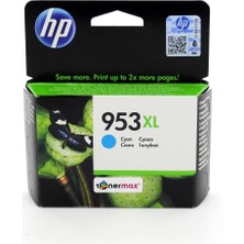 Hp 953XL F6U16AE Mavi Orjinal Kartuş/ Officejet Pro 8210 / 8218 / 8710 / 8715 / 8720 / 8725