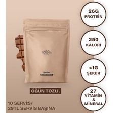 Bahs Proteinli Öğün Tozu - Double Choco 600 gr - 10 servis