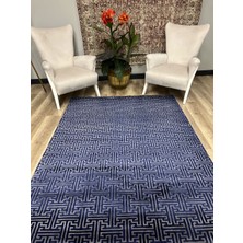 Hoom Rugs Milano 401 Lacivert Modern Salon Halısı