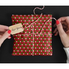 Hrs Yeni Yıl Yılbaşı Noel Temalı Hediye Paketleme Ambalaj Kağıdı 50 x 70 cm 6’lı Paket