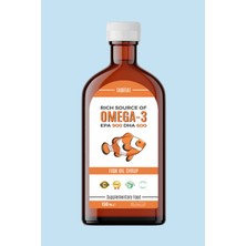 Tabitat Doğal Omega-3 Zengini Balık Yağı Şurup