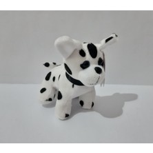 Renkli Çiçekler Peluş Minik Oyuncak Havlayan Köpek