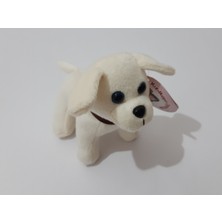 Renkli Çiçekler Peluş Minik Oyuncak Havlayan Köpek
