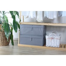 Venita Home 5 Adet Kapaklı Çok Amaçlı Baza Altı Hurç ( Çamaşır-Saklama-Düzenleme Vb. ) Düzenleyici, KUTU50X40X19