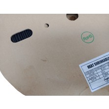 Woer Daralan Makaron 25.4 mm Siyah 1 Metre