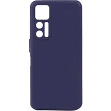 kilifone - TCL 30 Plus - Kılıf Mat Soft Esnek Biye Silikon - Lacivert - T24402