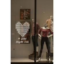 Mıgnatıs Sevgililer Günü Xox Oyunu Şeklinde Kalp 60 cm Sticker