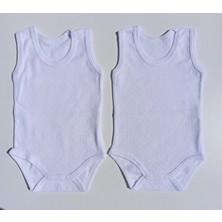 Özdemirli Bebe Jakarlı Klimalı Askılı Çıtçıtlı Badi 2 Li Paket