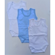 Özdemirli Bebe 3 Lü Paket Askılı Çıtçıtlı Badi
