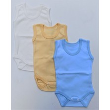 Özdemirli Bebe 3 Lü Paket Askılı Çıtçıtlı Badi