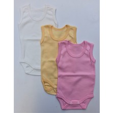 Özdemirli Bebe 3 Lü Paket Askılı Çıtçıtlı Badi