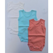 Özdemirli Bebe 3 Lü Paket Askılı Çıtçıtlı Badi