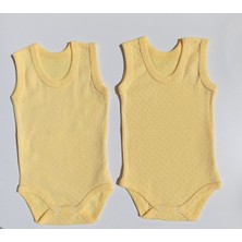 Özdemirli Bebe Jakarlı Klimalı Askılı Çıtçıtlı Badi 2 Li Paket