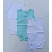 Özdemirli Bebe 3 Lü Paket Askılı Çıtçıtlı Badi