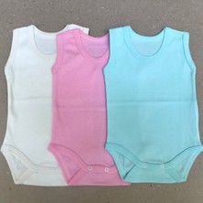 Bebedino Çıtçıtlı Badi Askılı (3 Lü Paket)