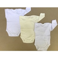 Bebedino Çıtçıtlı Badi Uzun Kol (3 Lü Paket)