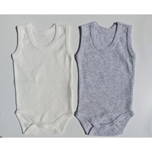 Özdemirli Bebe Jakarlı Klimalı Askılı Çıtçıtlı Badi 2 Li Paket