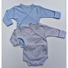 Özdemirli Bebe Jakarlı (Delikli ) 2'li Kruvaze Bady