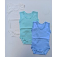 Özdemirli Bebe 3 Lü Paket Askılı Çıtçıtlı Badi