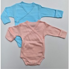 Özdemirli Bebe Jakarlı (Delikli ) 2'li Kruvaze Bady