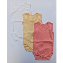 Özdemirli Bebe 3 Lü Paket Askılı Çıtçıtlı Badi