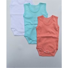 Özdemirli Bebe 3 Lü Paket Askılı Çıtçıtlı Badi