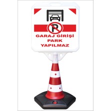Burada Reklam ve Medikal Park Dubası Jumbo 55x50 Garaj Girişi Park Yapılmaz Kaldırım Yönlendirme A+ Plastik 124 Cm