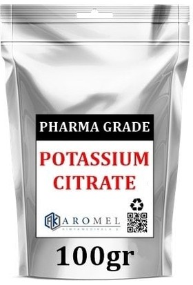 Aromel Potasyum Sitrat 100 gr Tri Potassium Citrate Anh