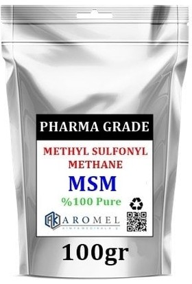Aromel Msm Metil Sülfonil Metan 100 gr ‎methyl Sulfonyl Methane