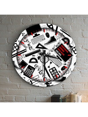 BK Kişiye Özel Öğretmenler Günü Ahşap Duvar Saati - 2