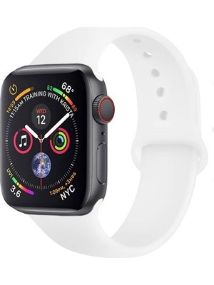 Kny Apple Watch Ultra 49 mm Için Klasik Renkli Silikon Kordon-Kayış