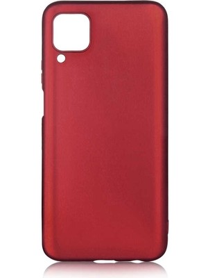 Apsuwa Huawei P40 Lite Kılıf Premier Silikon Esnek Koruma+Nano Glass Mürdüm