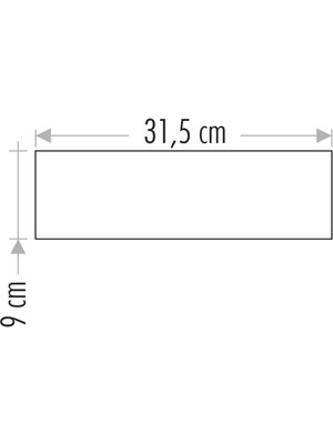 Cata Siyah Kasa Penguen Ledli Duvar Aplik Günışığı CT-5213