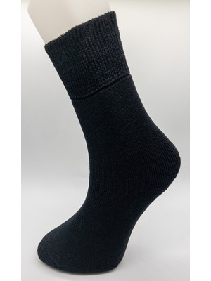 Ciho Socks Premium Termal 6 Çift Kadın Sıkmayan Lastikli Kışlık Çorap