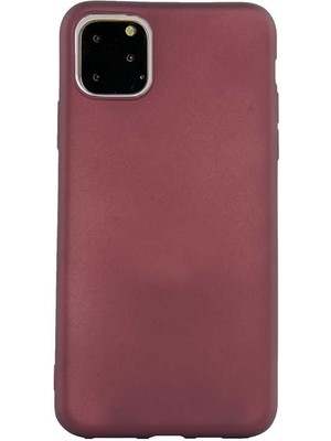 Apsuwa Apple iPhone 11 Kılıf Premier Silikon Esnek Arka Koruma Mürdüm