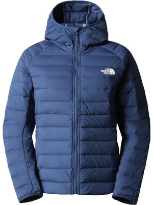 The North Face Belleview Stretch Down Hoodie Mont Kadın Mavi