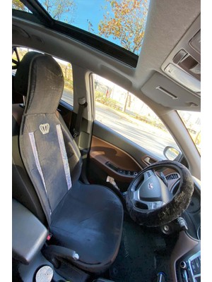 Swarovski Siyah Koltuk Kılıfı Taşlı Tekli