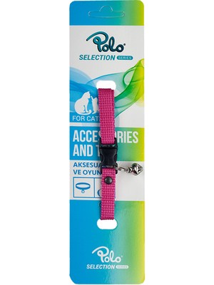 Polo Zilli Kedi Boyun Tasması Pembe
