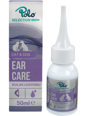 Polo Ear Care Kedi Köpek Kulak Losyonu 50ML