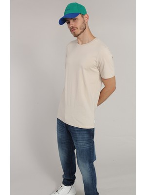 Jack & Jones Bisiklet Yaka Basic Tişört-Organic